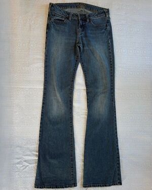 Vanity Jeans Womens 27 Long 34 Inseam Low Rise Bootcut Samantha City Fit Y2K